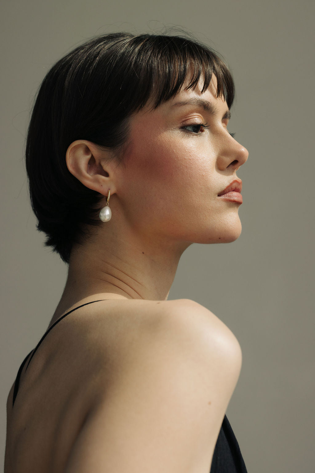 Créoles Emma nacres roses ou blanches