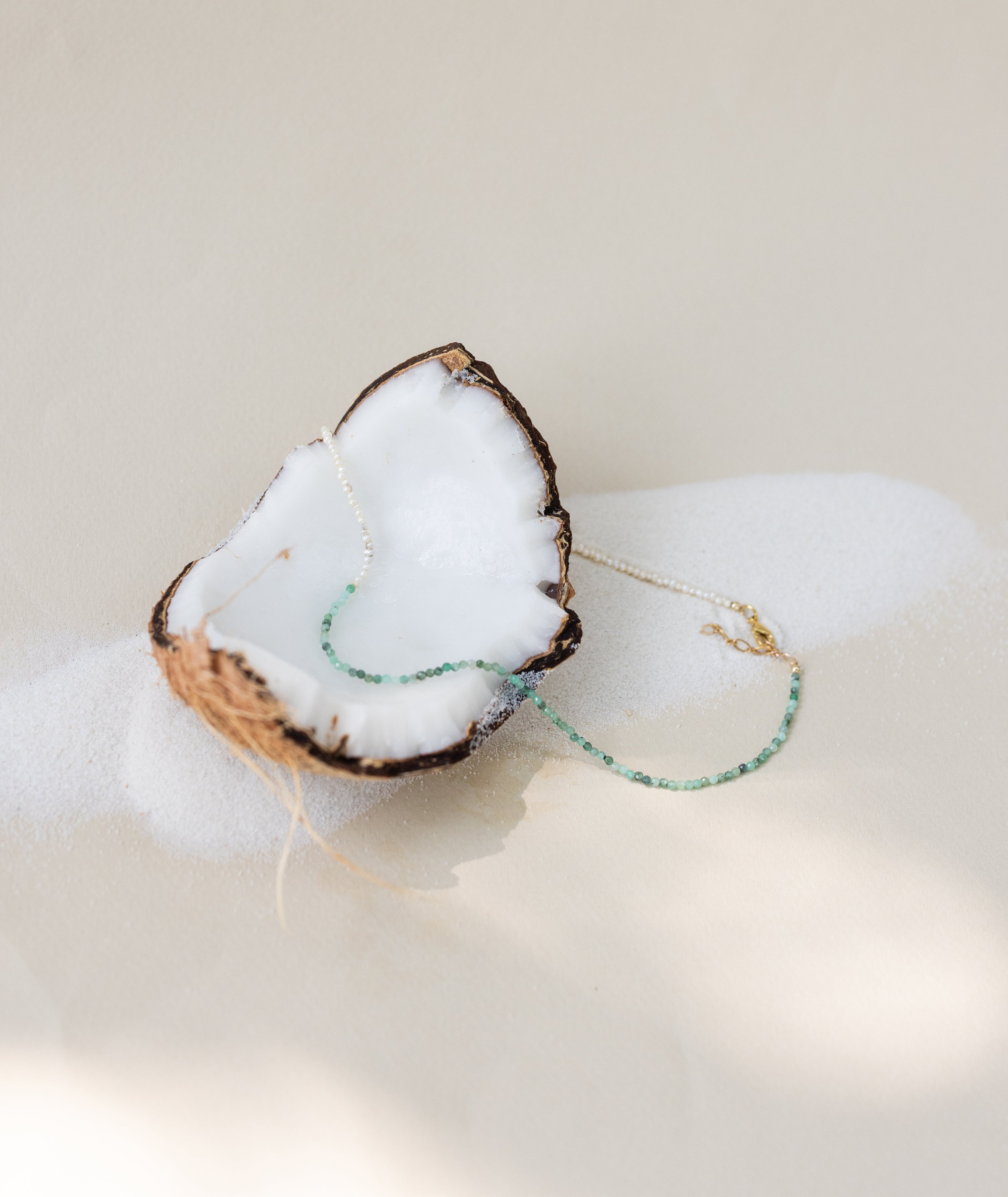 Collier Emmie bi-matière