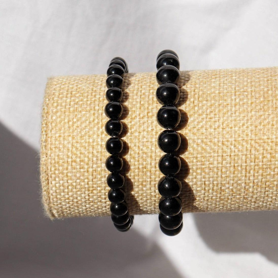 Bracelet en Tourmaline noire